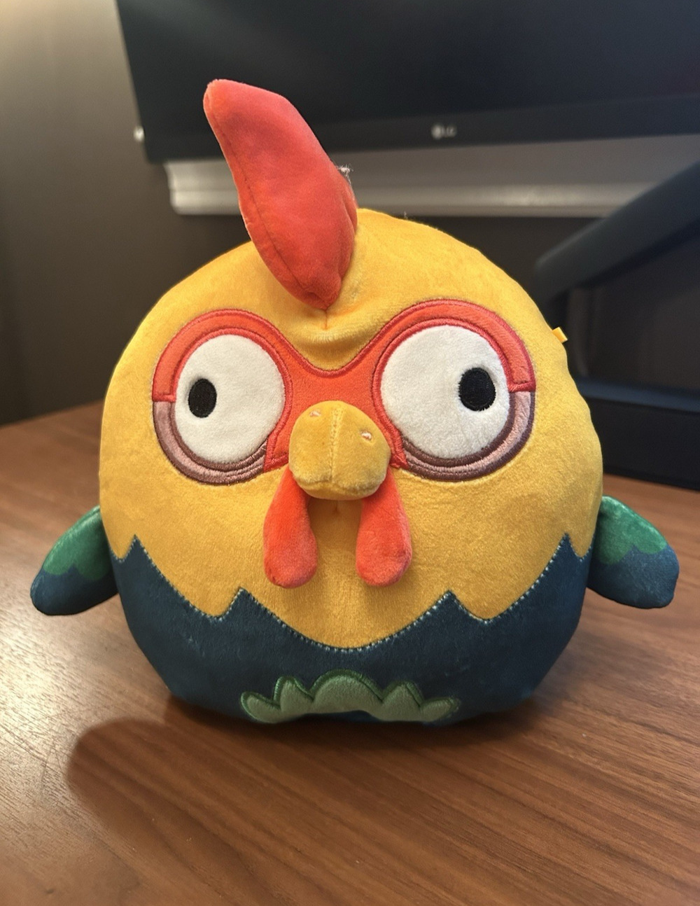 9" Plush Hei Hei Squishmallows x Disney Moana Rooster Stuffed Toy Collectible